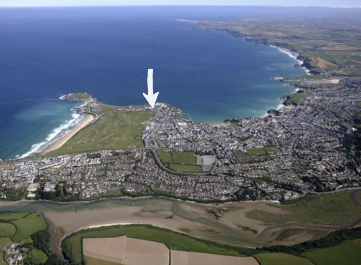 Apartment 100M From Fistral Beach- Underground Parking-Surf Shower & Locker- Sleeps 6 Newquay  Luaran gambar
